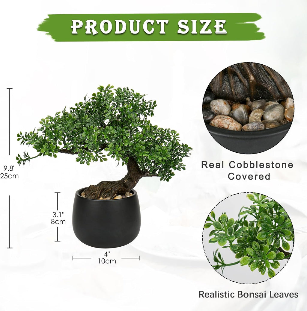 Artificial Bonsai Tree in Ceramic Pot