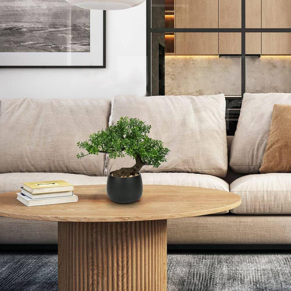 Artificial Bonsai Tree in Ceramic Pot